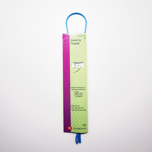 Plastic Drawing <b>Threader</b> 23 Inch Portable <b>Needle</b> <b>Threader</b> For Sewing Elastic Band Use - Product Image 2