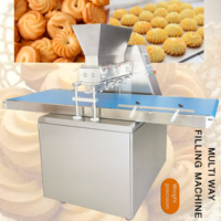 Machine de remplissage automatique pour macarons anniversaire mariage, mini biscuits faisant dépôt, petite machine de remplissage de gobelets en papier de riz pour gâteau de décoration