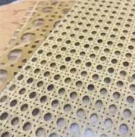 Panneau en bambou tressé créatif, nouveau design, imperméable, facile à installer, décoration intérieure, panneau en résine pour mur de fond d'hôtel, découpe sur mesure