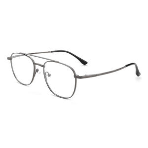 Produsen YC Kacamata jembatan ganda kualitas tinggi bingkai optik penerbangan kacamata <span class=keywords><strong>Titanium</strong></span> murni - Product Image 5