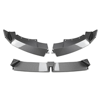 Kit de labio divisor de alerón inferior de parachoques delantero para BMW X6 G06 LCI M Sport 2023-2025