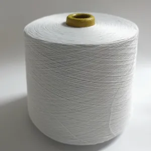 Good Selling 21s Recycled Polyester Spun Yarn Price Colorful Knitting Yarn For Knitting