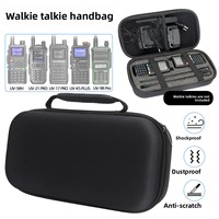 Pochette de rangement robuste pour talkie-walkie Baofeng, anti-poussière, antichoc, sac de protection extérieur, sac à outils