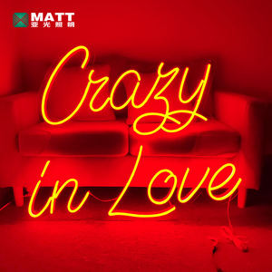 علامة خطوبة غير لامعة بتصميم جديد, علامة نيون ليد للاستخدام في حفلات الزفاف مزينة بأضواء نيون - Product Image 4