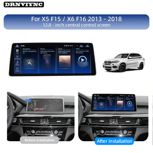 <span class=keywords><strong>Radio</strong></span> Estéreo para Auto con Android 13 de 12.8 Pulgadas para BMW X5 F15 X6 F16 CIC NBT 2013-2018, CarPlay, Android Auto, GPS, Bluetooth, Reproductor con Pantalla Táctil - Product Image 3
