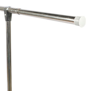 Heavy Duty Double Rail Clothing Garment <b>Rack</b> Load 400Lbs, <b>Rolling</b> Clothing <b>Racks</b> for Hanging Clothes, Commercial Garment <b>Rack</b> - Product Image 4