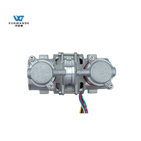 Pompe à air sans huile sans brosse poids léger 0.39kg DC 12v tête de compresseur d'air pour oxygénérateur portable
