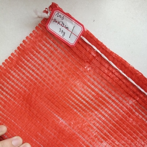 Bolsas de Malla para Verduras, Bolsas de Red Naranja de Material PP con Cordón, Bolsas Raschel - Product Image 6