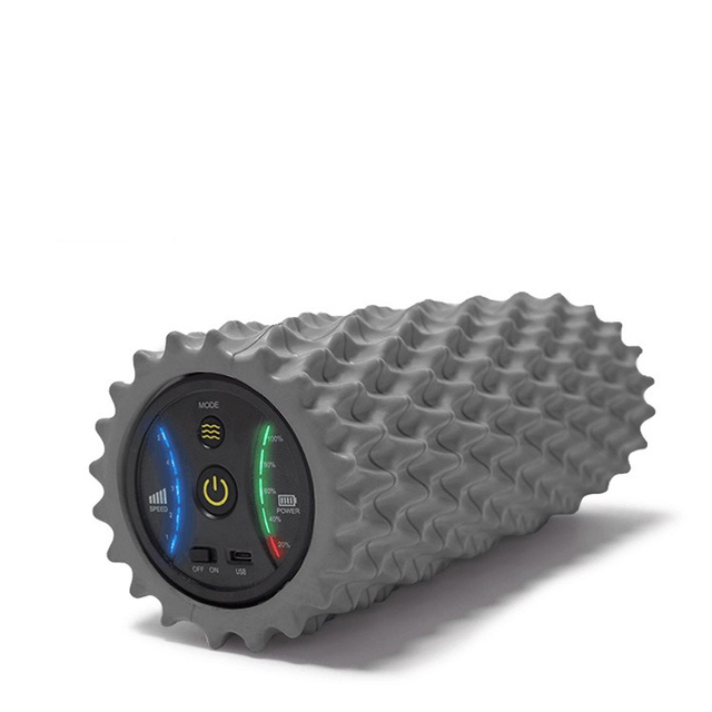 5 Speed Body Building Electric Fitness Yoga Vibrating Muscles Massage Foam Roller  Yoga Products