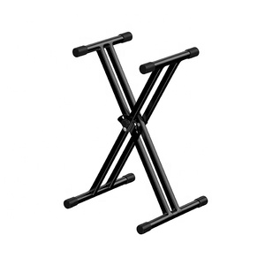 Vente en gros Terence Support de <span class=keywords><strong>piano</strong></span> réglable pour instrument de musique Support de clavier de <span class=keywords><strong>piano</strong></span> à double cadre en X - Product Image 2