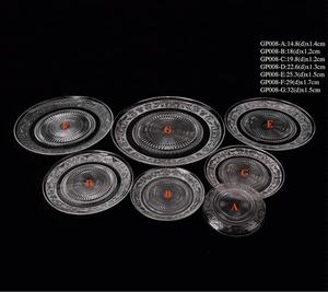 Assiettes à dîner <span class=keywords><strong>en</strong></span> <span class=keywords><strong>verre</strong></span> de bonbon bon marché - Product Image 1