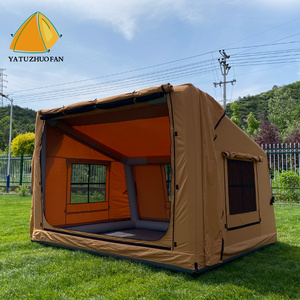 Tente gonflable d'extérieur pour camping, ensemble complet d'équipement, imperméable, avec auvent épaissi, style nuitée, vente en gros - Product Image 1