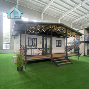 Container House Pieghevole Espandibile da 20 piedi, Design Moderno Traspirante, Prefabbricata, Completamente Arredata, Pronta per il Trasferimento, per Hotel a Lungo Termine, Montaggio Rapido - Product Image 1