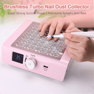 Colector de Polvo para Uñas Profesional de 85W con Motor sin Escobillas de Alta Potencia, Portátil, Inalámbrico, para Uso en Salón, Fuerte Succión para Esmalte de Uñas - Product Image 2
