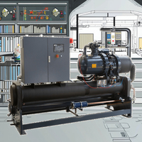 Machine de refroidissement à bas prix 43,3 kW, refroidisseur à vis à eau avec compresseur Copeland pour le refroidissement des moules de moulage par injection