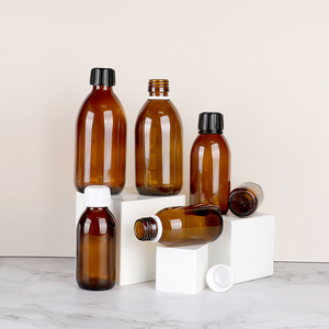 30ml 60ml 100ml 125ml 150ml 200ml <b>250ml</b> 300ml 500ml Amber <b>Glass</b> <b>Bottle</b> for Oral Liquids - Product Image 5