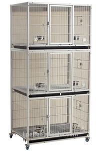 D192-series Pet köpek hayvan kafesi kulübesi örgü Metal çelik katlanır üreticileri toptan - Product Image 4