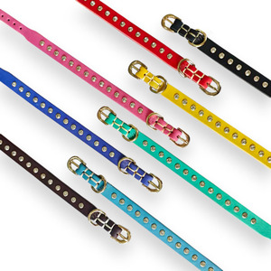 <span class=keywords><strong>Collar</strong></span> de Perro de Cuero Genuino de Lujo, con Pedrería Brillante, Acolchado, Ajustable, de Piel de Vaca, para Perros Pequeños y Medianos - Product Image 6
