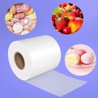 Label Plastik Kemasan Shrink Sleeve Anti Lembab dengan Cetak Khusus untuk Permen, Protein, dan Lainnya