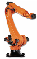 Bras robotisé en aluminium KUKA KR FORTEC pour charge lourde, automobile, 240-500 kg, palettisation de composants volumineux, soudage par points, industriel