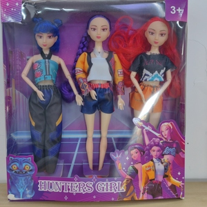 Spedizione in 5 Giorni Giocattolo Certificato Modello Cacciatrice di Streghe Musicale da 11 Pollici per Bambini, Set di 3 Personaggi con Luci e Canzone a Tema - Product Image 4