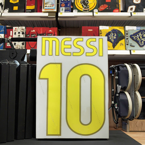 ซูเปอร์0809ย้อนยุค2008 2009บ้าน Messi10 Xavi a. <span class=keywords><strong>Iniesta</strong></span> Henry Ibrahimovic Eto barcelonaes หมายเลข stampin ร้อน - Product Image 1