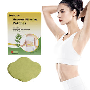 Absinthe <span class=keywords><strong>moxibustion</strong></span> minceur Patch ventre pour brûler les graisses façonner la taille gros ventre paresseux corps nombril autocollant - Product Image 1