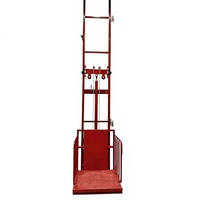 Plateforme élévatrice de fret pour l'intérieur et l'extérieur, élévateur de marchandises hydraulique électrique avec télécommande sans fil