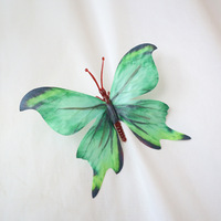 Mini fleurs artificielles en forme de papillon pour l'aménagement de fond de scène de mariage, la décoration murale de la maison, la création d'ambiance pour la Saint-Valentin