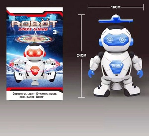 Kk Tốt Nhất Món Quà Giáng Sinh Pin Hoạt Động Nhảy Múa Robot Với Ánh Sáng Âm Nhạc Hot Bán Đồ Chơi Robot Anh Hùng Với Đèn - Product Image 3