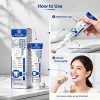 Dentifrice blanchissant probiotique, nettoyage en profondeur, élimine la plaque dentaire, haleine fraîche à la menthe, soin des gencives, dentifrice pour usage quotidien à domicile