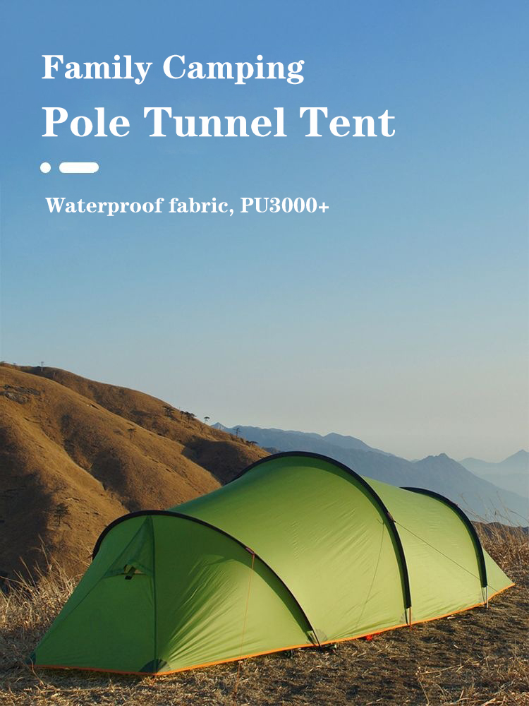 Custom Outdoor Waterproof Luxury Glamping Tent Family Camping Tent for Sale