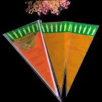 2025 Usine Stock Carotte Triangle Sac pour La Cuisson Emballage Secure Bull Sucre Biscuit Bonbons Sac
