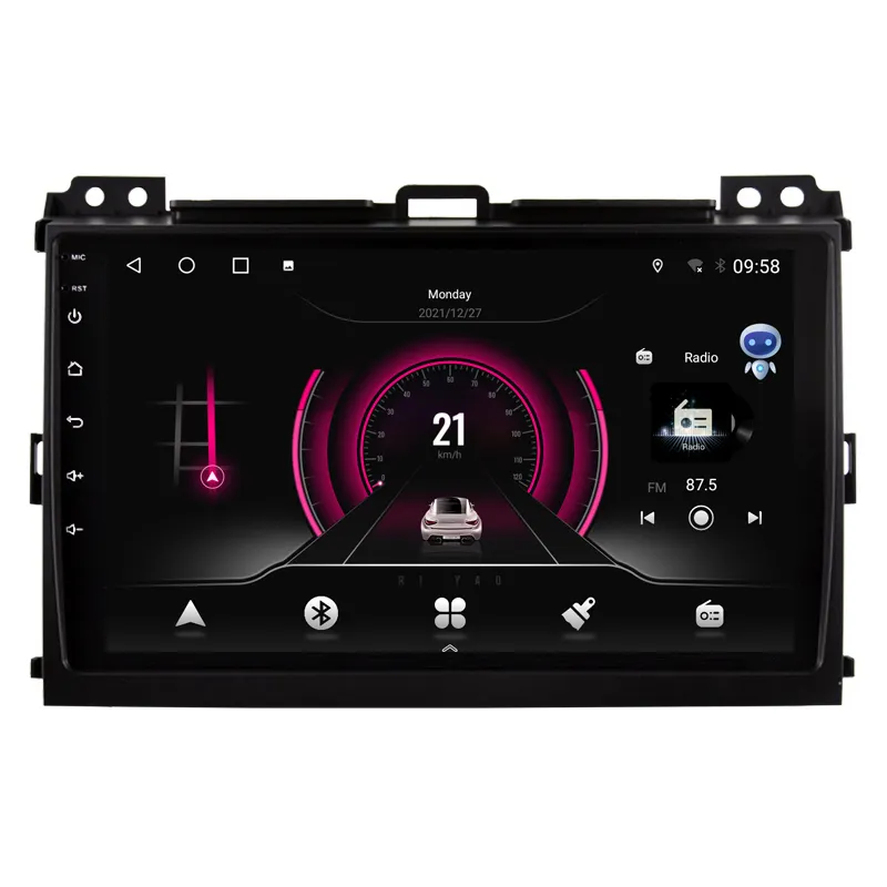 WITSON Android Car Auto Radio Stereo For Toyota Land Cruiser Prado 120 2004-2009 GPS Navigation Carplay Multimedia DSP