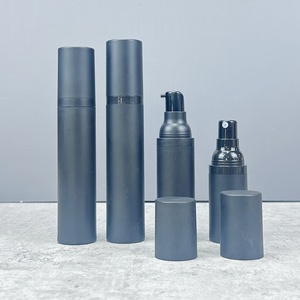 Cosmetic Packaging Spot Wholesale Lotion <b>Bottle</b> Luxury 15ml 20ml 30ml 50ml Matte Black Press Spray PP Airless <b>Pump</b> <b>Bottle</b> - Product Image 4