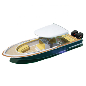 Bateau de pêche de luxe 29 pieds, en fibre de verre, profond V, équipé d'un Yacht pour les lacs rivière - Product Image 2
