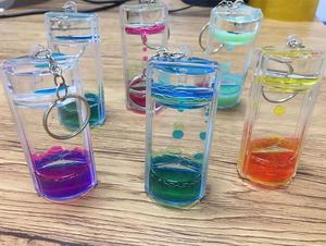 Nouveau minuteur à bulles liquides en spirale <span class=keywords><strong>pour</strong></span> enfants, sablier à bulles, jouets sensoriels <span class=keywords><strong>pour</strong></span> enfants autistes, activité - Product Image 6