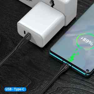 Haute qualité en acier inoxydable Flexible métal 8pin Micro Usbc chargeur Usb câble de données <span class=keywords><strong>plus</strong></span> rapide pour <span class=keywords><strong>iphone</strong></span> pour android - Product Image 4