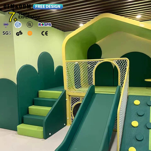Equipo de Juegos Interior para Niños con Certificación CE, con Toboganes Dobles y Juegos Interactivos para Centros Comerciales - Product Image 2