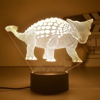 Lampe de noël à LED en acrylique, lampe de Table, de bureau, de décoration de chambre d'enfant, veilleuse
