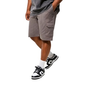 Logo personnalisé Short cargo de couleur unie pour hommes Short cargo de Offre Spéciale pour homme Short cargo de poche à la mode du fournisseur BD - Product Image 3