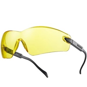 Lunettes de sécurité personnalisées - Certifiées ANSI/CE EN166, monture en PC légère, branches en nylon, revêtement anti-rayures, lentilles interchangeables - Product Image 1