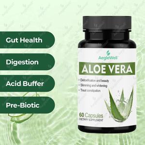 Aeglwell capsule organiche di Aloe Vera, sostenere l'intestino, l'apparato digerente e la salute della pelle, aiuta a mantenere un'equilibrata acidità dello stomaco - Product Image 3