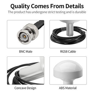Antena con forma de hongo GPS de 1575,42 MHz, antena de radio marina para exteriores de 28dBi, antena de comunicación - Product Image 5