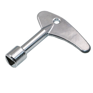 Clé universelle pour serrure <span class=keywords><strong>de</strong></span> porte d'ascenseur, clé <span class=keywords><strong>de</strong></span> compteur d'eau, clé utilitaire, clé triangulaire pour <span class=keywords><strong>plombier</strong></span>, pour armoires, métros, trains - Product Image 4