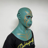 Masque réaliste en silicone, masque de gorille pour fête, cosplay d'ape, costume personnalisé, masque de singe intégral pour Halloween, carnaval, accessoires TV