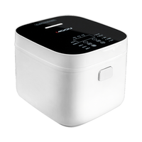 Cuiseur à riz intelligent multifonction 3L blanc antiadhésif cuiseur à riz électrique numérique