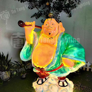 Enchanting Taiyi Zhenren Character Motif <b>Lamp</b> For Park Landscape Lighting And Cultural Attraction <b>Decoration</b> - Product Image 3