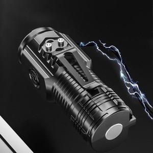 Mini <span class=keywords><strong>linterna</strong></span> multifuncional con imán, lámpara con clip de tapa, con flash de batería 14500 - Product Image 3