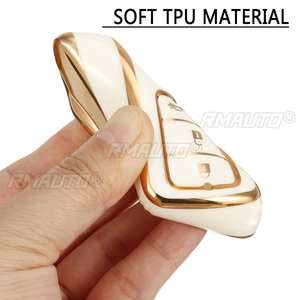 เคสกุญแจรีโมทรถยนต์ TPU ป้องกันรอยขีดข่วน สำหรับ Honda CRV CR-V Fit/Civic Accord HR-V HRV City/Odyssey XR-V - Product Image 5